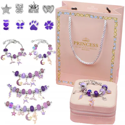 Produktbild von DK Schmuck Bastelset mit Perlen für Mädchen