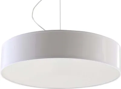 Zdjęcie produktu dla Lampa wisząca ARENA 45 Biała SL.0120 Sollux
