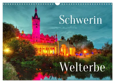 Produktbild von Schwerin - Welterbe (Wandkalender 2027 DIN A3 quer), CALVENDO Monatskalender