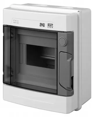 Produktbild von Sicherungskasten Verteilerkasten 6-Automaten Aufputz IP55