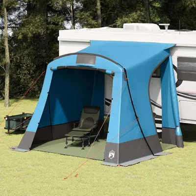 Produktbild von Möbel Zelt mit Dach Blau und Schwarz 285 x 255 x 245 cm Polyester - Campingzelte 42001078