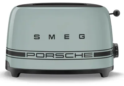 Obrázok produktu pre Smeg TSF01PSGEU, 2 krajcov, Čierna, Zelená, Plast, Nerezová oceľ, Tlačidlá, Páka, 950 W, 220-240 V
