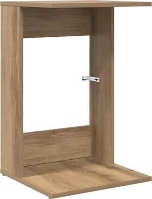 Image de vidaXL Table d'appoint Chêne Artisan 40 x 38 x 62,5 cm Bois composite
