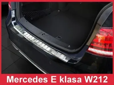 Produktbild von Avisa Ladekantenschutz 2/35827 Hinten passend für MERCEDES-BENZ E-Klasse Limousine (W212) Edelstahl
