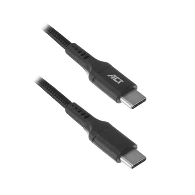 Obrázek produktu pro Nabíjecí/datový kabel USB 2.0 zástrčka C - zástrčka C 60 W - 1 m