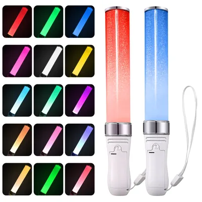 Obrázek produktu pro 2 LED světelné tyčinky pro děti - 15 barev pro oslavy a akce