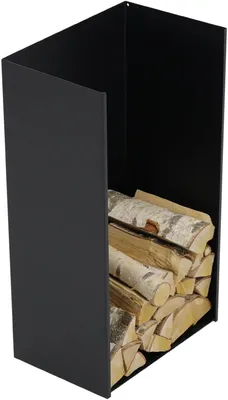 Produktbild von Kaminholzregal innen Metall Brennholzregal Feuerholzständer 80x45x30 **