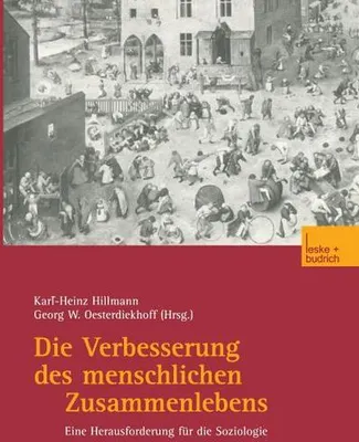 Obrázok produktu pre Die Verbesserung des menschlichen Zusammenlebens