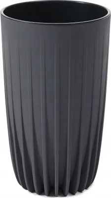 Immagine prodotto di MIRA ECO vaso da fiori alto 250 riciclato - antracite LA984-82 LAMELA