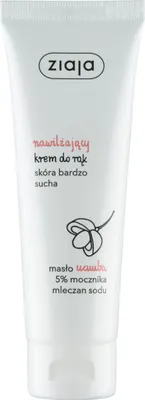Zdjęcie produktu dla Ziaja Nawilżający Krem do rąk, masło ucuuba 5% mocznika, 80 ml