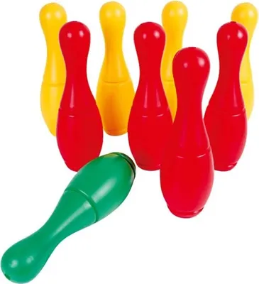 Produktbild von Kegelspiel mit Halterung Simba