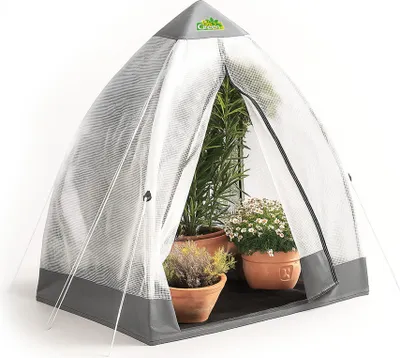 Produktbild von BioGreen Überwinterungszelt "Tropical Island M" L 130 x B 130 x H 150 cm