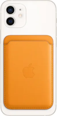 Produktbild von Apple Leather Wallet MagSafe ( Wallet 1st generation) - California Poppy