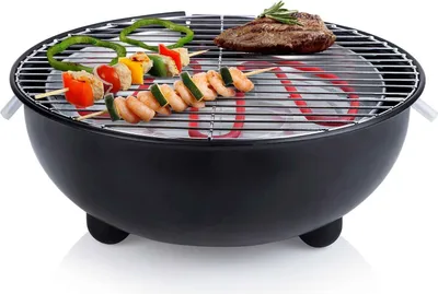 Immagine prodotto di Barbecue elettrico freestanding 30cm 1250w nero Tristar BQ-2880