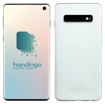 Produktbild von Samsung Galaxy S10 SM-G973F, 15,5 cm (6.1"), 8 GB, 128 GB, 12 MP, Android 9.0, Weiß