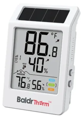 Obrázok produktu pre BALDRTHERM B0707 – Termohygrometer napájaný solárnou energiou
