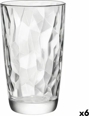 Image de Verre à boire Bormioli Rocco Diamond Verre transparent 470 ml (6 pièces) (pack 6x)