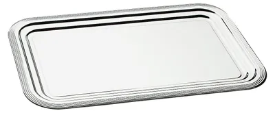 Partypeplate Classic 41x31 cm, Metall, vernickelt, verchromt