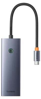 Immagine prodotto di Baseus hub USB UltraJoy 5 porte USB-A grigio - B00052801811-02