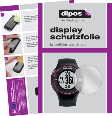 Produktbild von 6x Schutzfolie für Garmin Approach S3 klar Displayschutzfolie Folie Display Schutz dipos