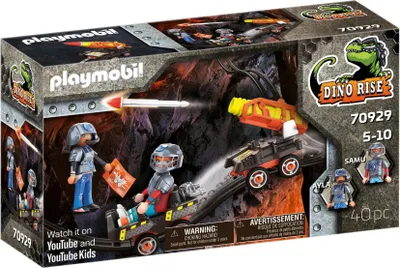 Produktbild von PLAYMOBIL Dino Rise 70929 Dino Mine Raketenkart