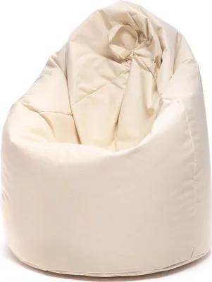 Produktbild von Ecopuf, Sako Pouf Sessel Outdoor, Sitzsack Kinder, XL, Creme Nc18
