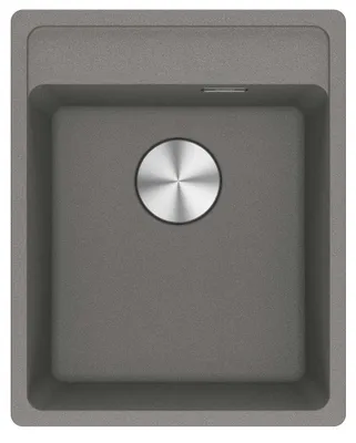 Produktbild von Franke Maris Flächenbündige Spüle Fragranitbecken MRG 210-37 A Steingrau Druckknopf Edelstahl ab 45 cm 135.0682.830 - inkl.