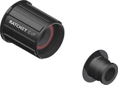 Shimano ROAD Kassettenaufnahme, 12 x 142 mm, aluminium, Light mit Standard-Lagern. mit Endkappe - DT Swiss Freilauf/Rotor Umrüstkit Shimano für Ratchet EXP