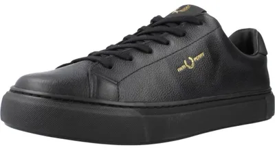 Produktbild von FRED PERRY B71 TUMBLED LEATHER Schwarz