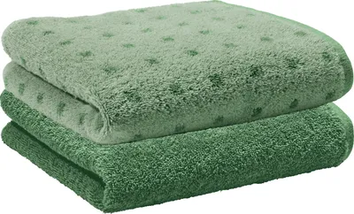 Produktbild von Erwin Müller Duschtuch Sigmaringen" 2er-Pack jade 70x140 cm"