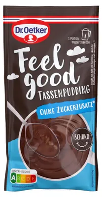 Zdjęcie produktu dla Dr Oetker Feel Good Cup Pudding Czekoladowy bez dodatku cukru 62g
