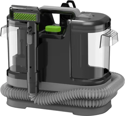 Immagine prodotto di Pulitore per tappeti, doppio serbatoio dell'acqua, design portatile, nero