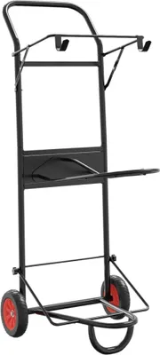 Produktbild von Sattelwagen Klappbar Schwarz Stahl