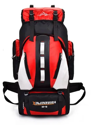 Produktbild von Red Outdoor-Trekkingrucksack 100L – Großer Wanderrucksack für Reisen, Bergsteigen, Sport und Camping, multifunktionaler Reiserucksack mit großem Fassungsvermögen