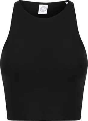 Immagine prodotto di SF Women SK106 | Top cropped da donna - Top cropped da donna - Colore: Nero - Taglia: L