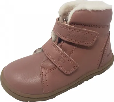 Produktbild von Lurchi NIK Barefoot Mädchen Klettstiefel in Rosa, Größe 26