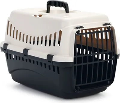 Produktbild von Beeztees Gypsy - Transportbox - creme/anthrazit - 46x31x32 cm