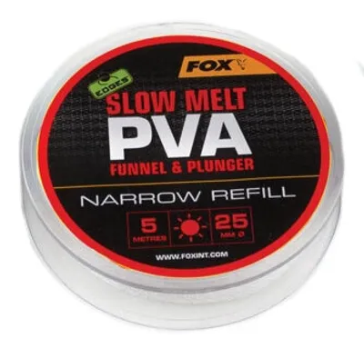 Zdjęcie produktu dla Fox Replacement PVA Stocking Edges Refill Slow Melt 25mm, 160cm