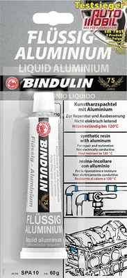 Produktbild von Flüssig Aluminium Kunstharz - Spachtel 60g von Bindulin