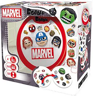 Obrázok produktu pre Asmodee Dobble Marvel Emoji, Kartová hra, Logické, 6 rok / roky, 15 min