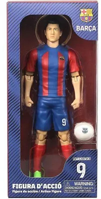 Zdjęcie produktu dla Gelenkfigur  FC Barcelona  MEGABLEU  Lewandowski  20 cm
