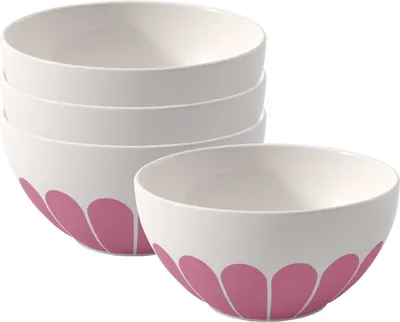 Produktbild von Villeroy & Boch Fleur Cassis Müslischale ø 14,1 cm 4er Set