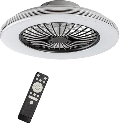 Zdjęcie produktu dla Lampa sufitowa z wentylatorem - Lampowentylator LED 48W z pilotem DALFON2 71330 Rabalux