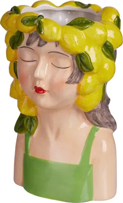 Produktbild von BUTLERS Vase LEMON Lemon Girl