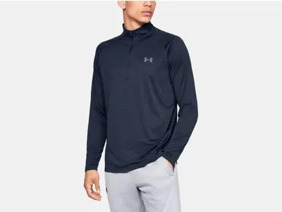 Obrázok produktu pre Under Armour Men's UA Tech 2.0 1/2 Zip Long Sleeve Academy/Steel S Mikina