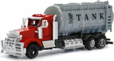 Produktbild von LKW Modellauto Metall 14cm - Spezialfahrzeuge Transporter Tankwagen Container Spielzeug