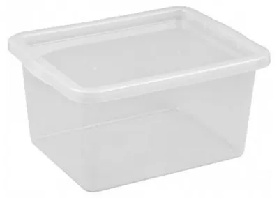 Produktbild von Plast Team BASIC Aufbewahrungsbox 52L für Zuhause Büro