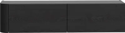 Obrázek produktu pro Hängeschrank >BREATHTAKER< 2 Klappen, 2 Fächer, in Cabezone Eiche - 128,6x30,1x34cm (BxHxT)