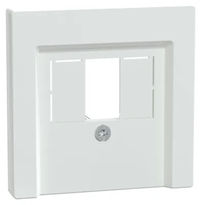 Produktbild von Merten 296025 TAE Zentralplatte Merten weiß M-Pure aktivweiß/glänzend