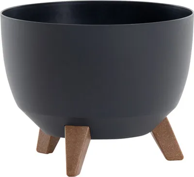 Produktbild von SIENA GARDEN Pflanzgefäß OSLO anthrazit 29 cm